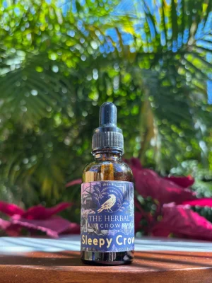Sleepy Crow Tincture by The Herbal Crow