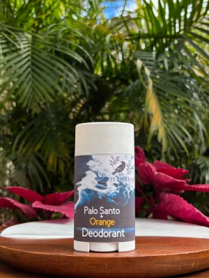 Palo Santo Orange Deodorant by The Herbal Crow